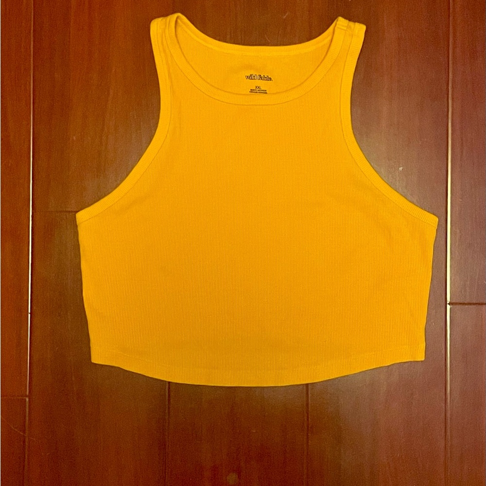 Wild Fable Mustard Tank Top